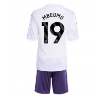 Manchester United Bryan Mbeumo #19 Koszulka Wyjazdowa dzieci 2025-26 Krótki Rękaw (+ krótkie spodenki)